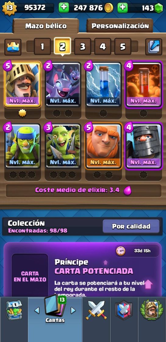 Social Mazo de gigante doble principe