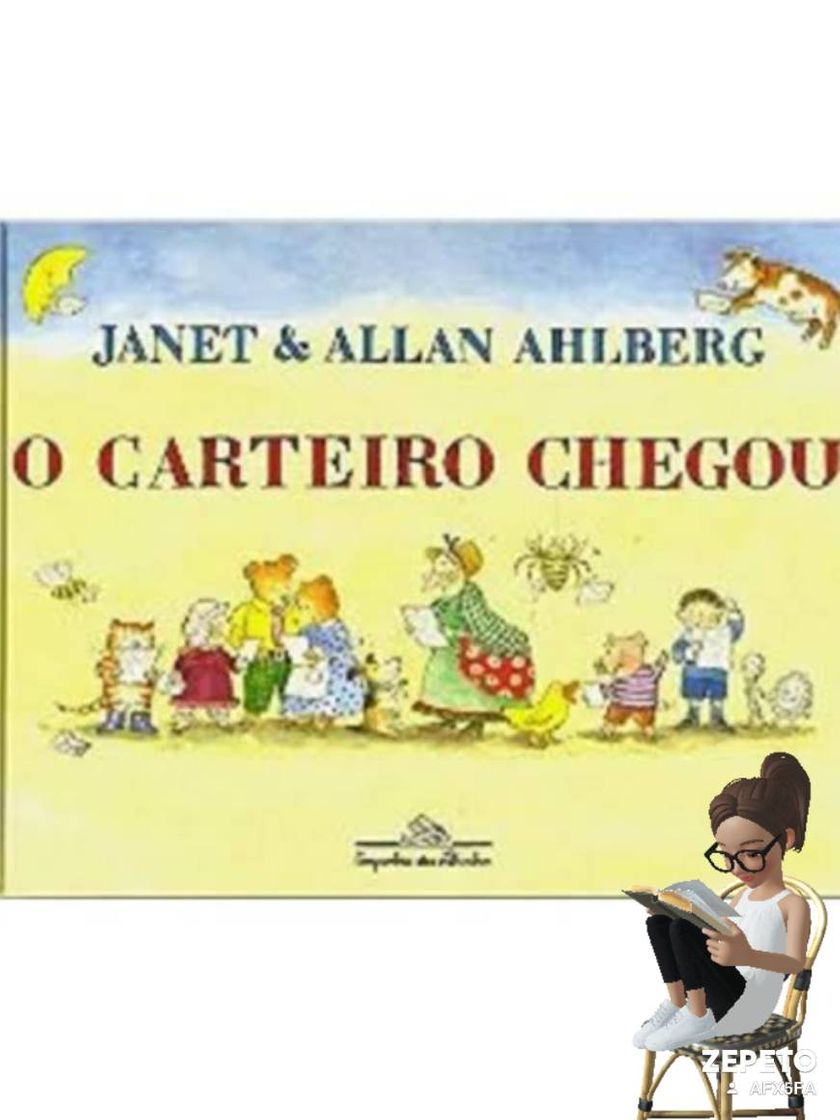 Libros 🚲 ✉️O carteiro chegou📫Janet e Allan