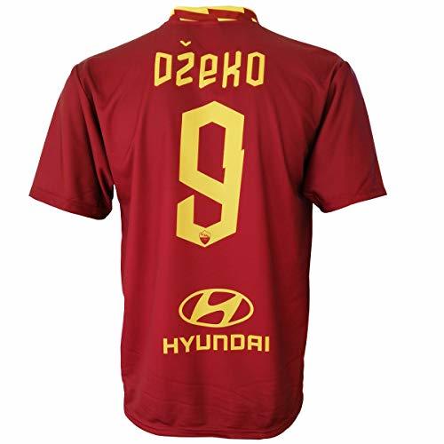 Productos L.C. SPORT SRL Camiseta Roma Edin Dzeko 9 Réplica Autorizada 2019-2020 Niño