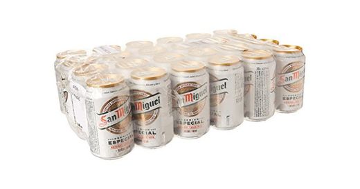 San Miguel Cerveza - Paquete de 24 x 330 ml - Total