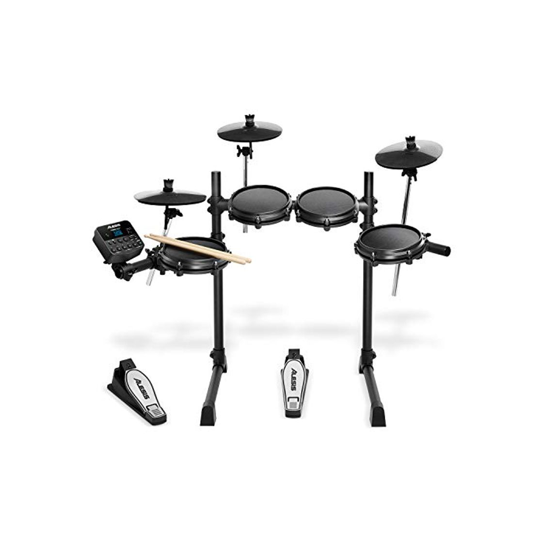 Social Alesis Turbo Mesh Kit – Batería Electrónica Musical de Siete Piezas de