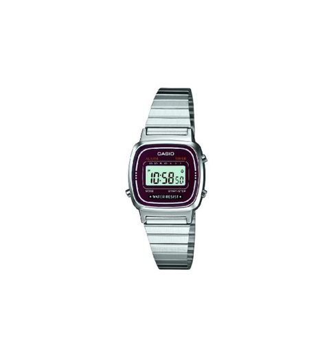 Casio LA670WEA-4EF - Reloj Digital de Cuarzo para Mujer con Correa de