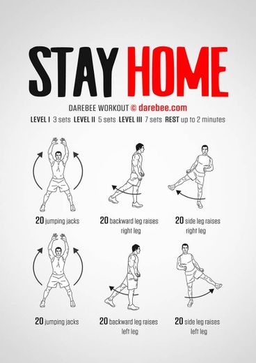 Darebee workout stay@home