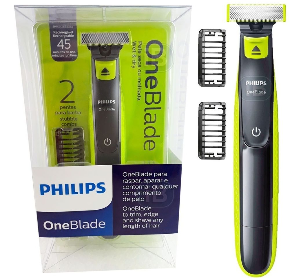 Social Aparador de Barba, Philips, OneBlade QP2521