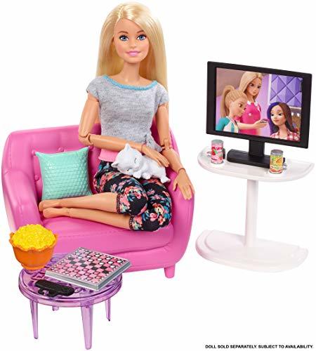 Social Barbie Muebles de interior, accesorios para el salón de la casa de