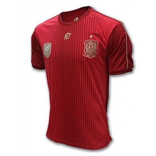 Camiseta Oficial Real Federación Española de Fútbol. Selección Española.