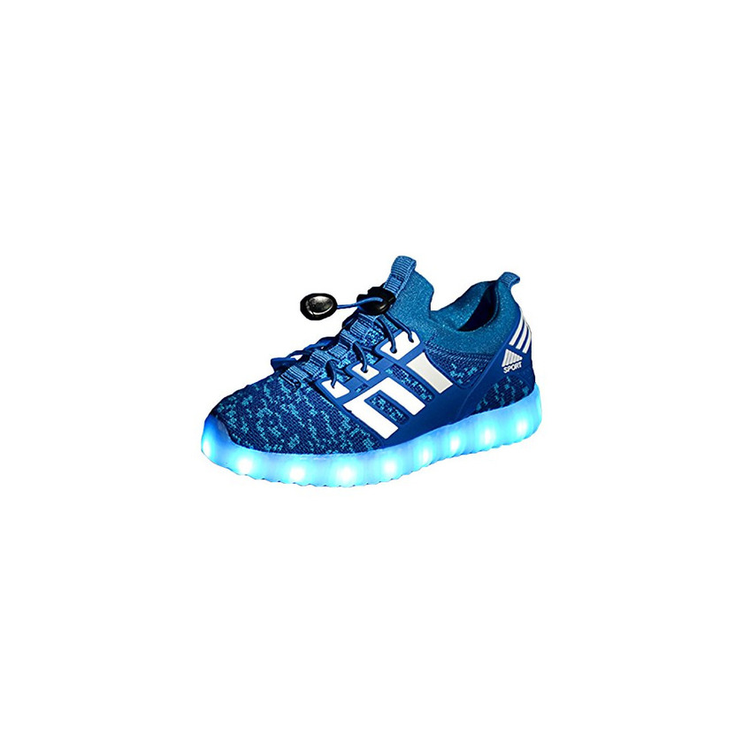 Products Yeeper LED Zapatillas de 7 Colores de Luces con USB de Carga