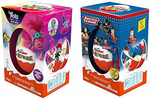 Productos Kinder dc Superhéroe huevo de chocolate con leche 1 niño y 1