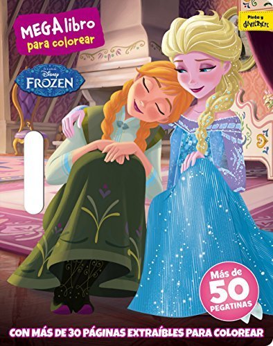 Libros Frozen. Megalibro para colorear