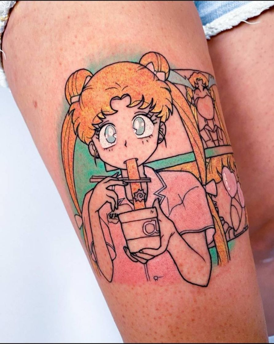 Moda Sailor Moon Tattoo