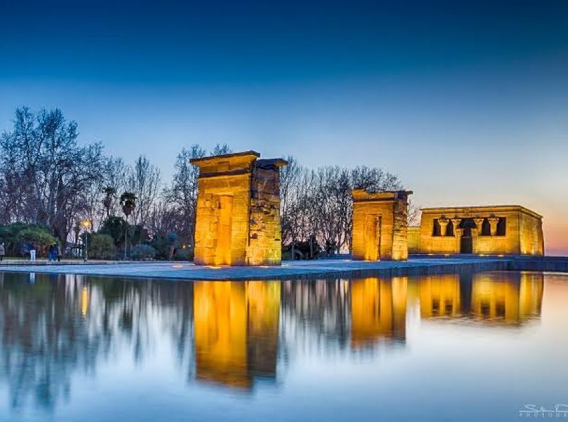 Lugar Templo de Debod