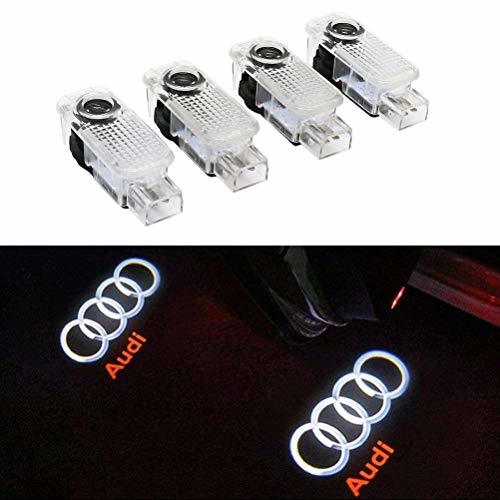 4 PCS Luz de Puerta de Coche 3D Logo Proyector Láser LED