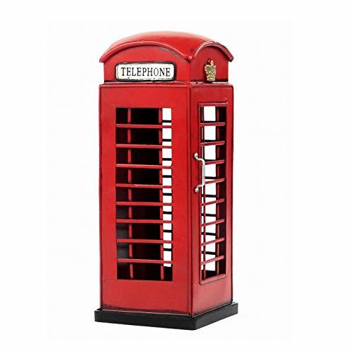 Social Londres Viejo Modelo De Cabina Telefónica Hoja De Hierro Hecho A Mano