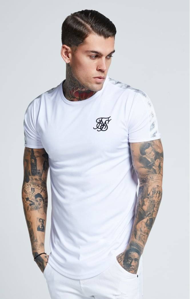 Fashion camiseta blanca siksilk