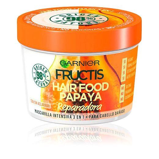 FRUCTIS HAIR FOOD papaya mascarilla reparadora