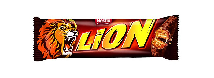 Social Lion Chocolate con Caramelo y Cereales - Paquete de 24 x 42