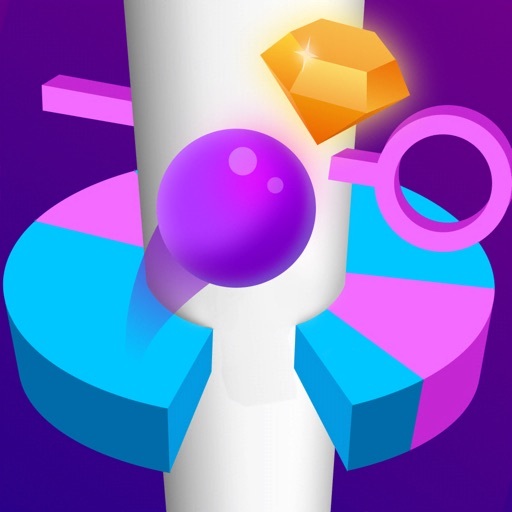 App Hop Ball-Bounce On Stack Tower