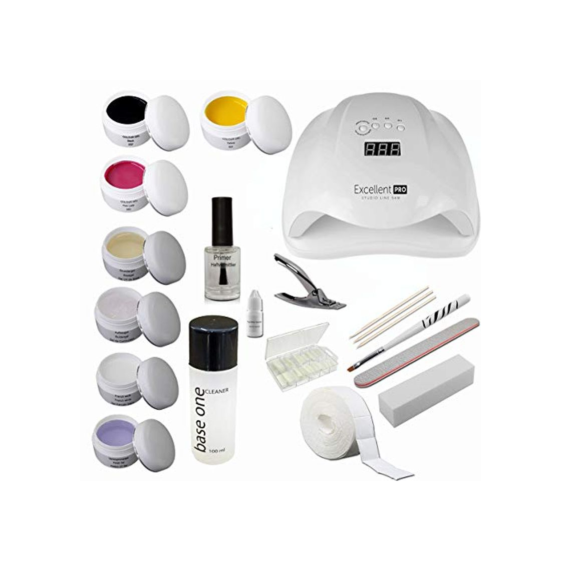 Social Starter Set Nail with Color Gel