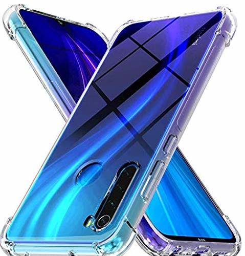 Social Ferilinso Funda Para Xiaomi Redmi Note 8 Funda,[Reforzar la versión con cuatro