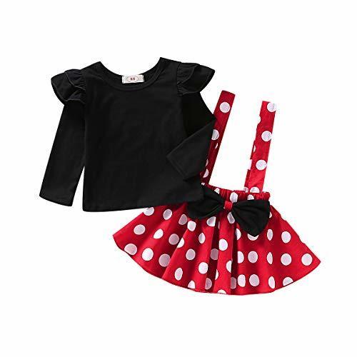 Producto T TALENTBABY - Conjunto de 2 Piezas de Vestido de Manga Larga