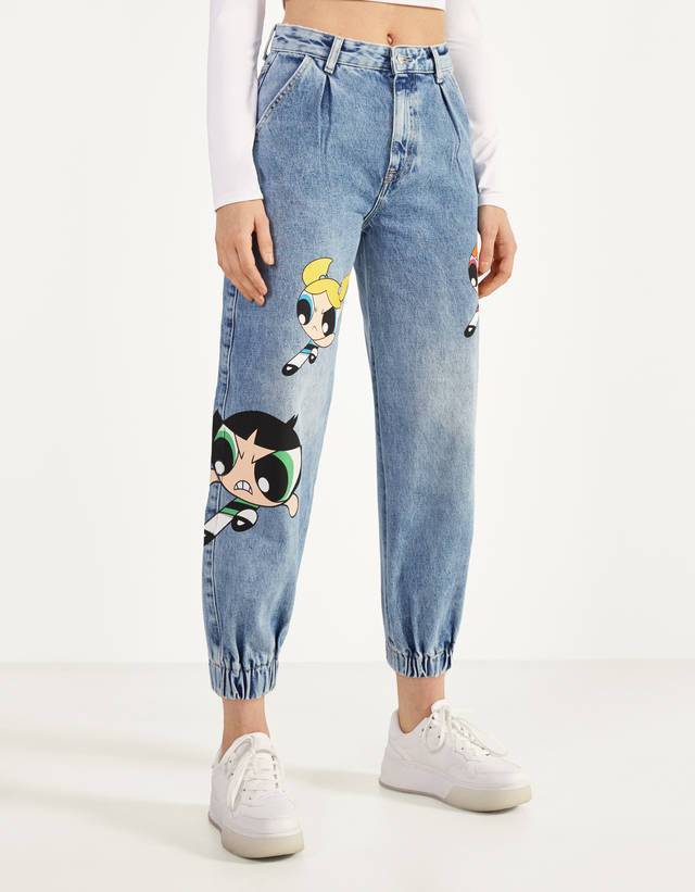 Moda Jeans Balloon Fit Space Jam x Bershka - null - Bershka Mexico en ...