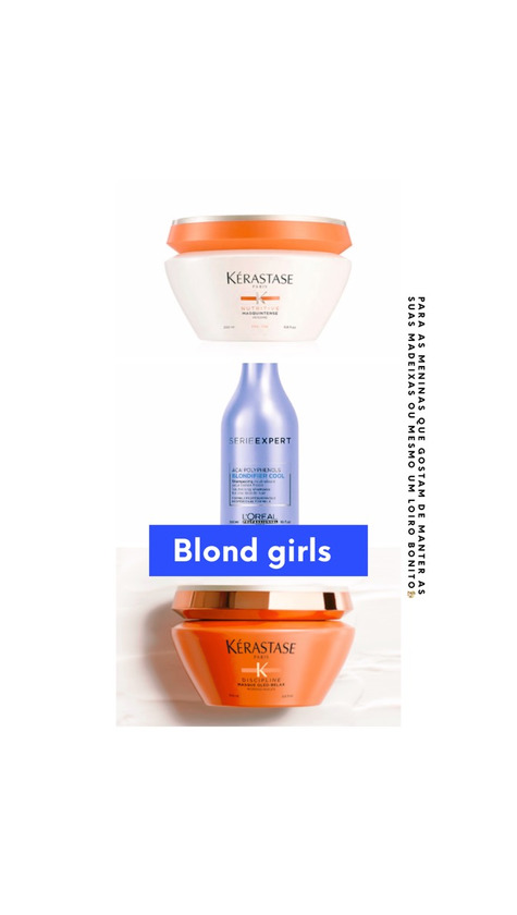 Products L’Oréal Blondes 👱🏻‍♀️ 