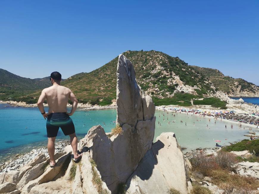 Lugar Punta Molentis Beach