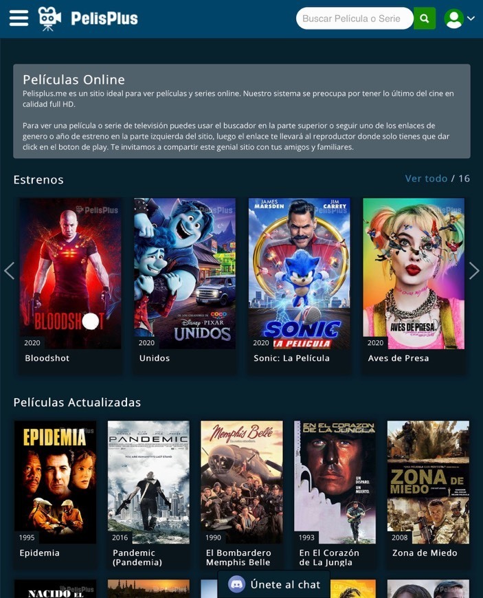 Fashion Web de películas gratis.