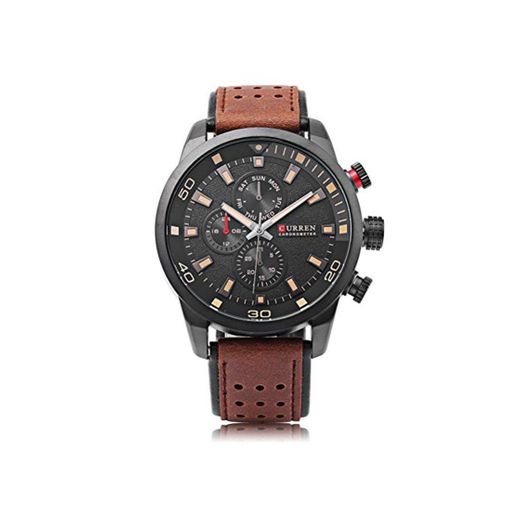 CURREN 8250 Sport Men Quartz Watch Moda Simple Relogio Masculino Hombres Relojes