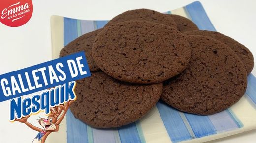 Receta galletas de Nesquik FACILES
