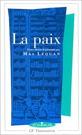 Libro Paix