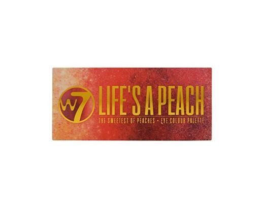 W7 W7 Life's A Peach 12pc Eye Color Palatte 9.6g