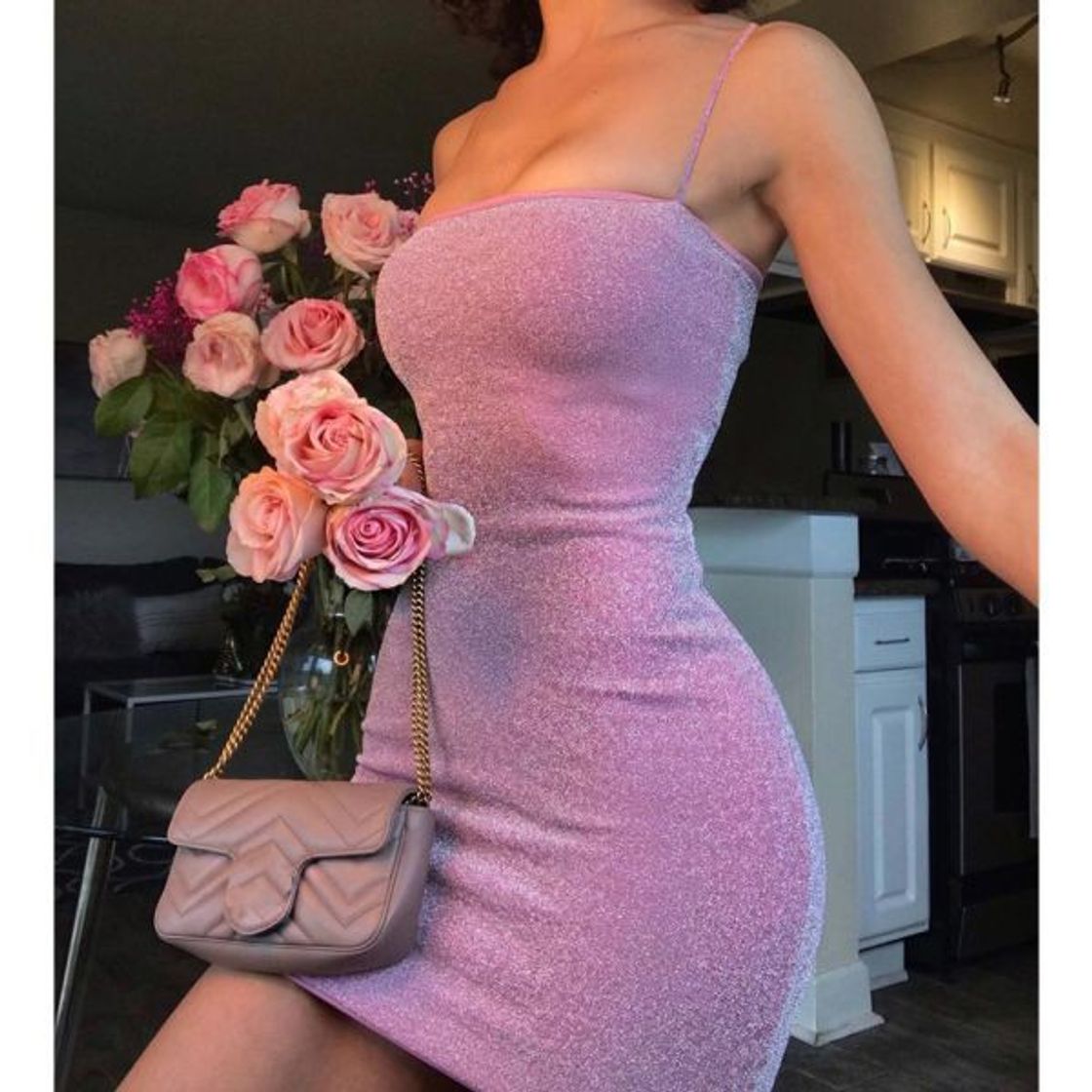 Fashion Vestido rosa🌹✨