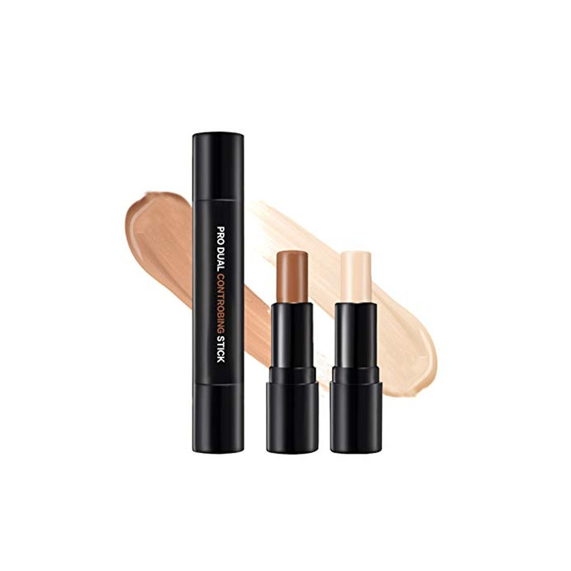 Product ONLYOILY composición doble 3D maquillaje de la cara Resalte Sombra Barra contorno de Lápiz Corrector Pen crema de textura