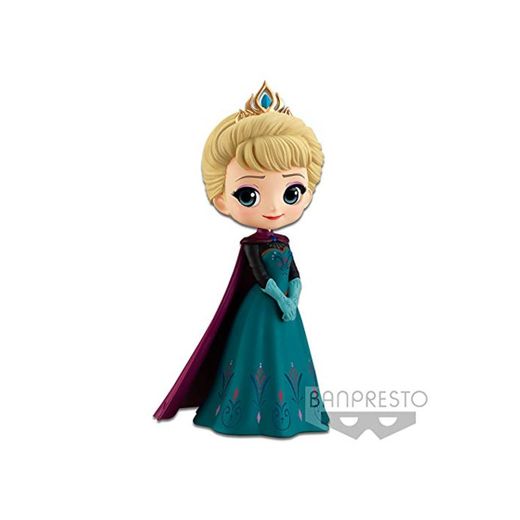 Disney Elsa Figura QPOSKET Anna 14 CM, Multicolor