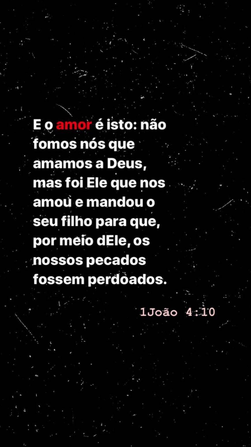 1 João 4:10  💙