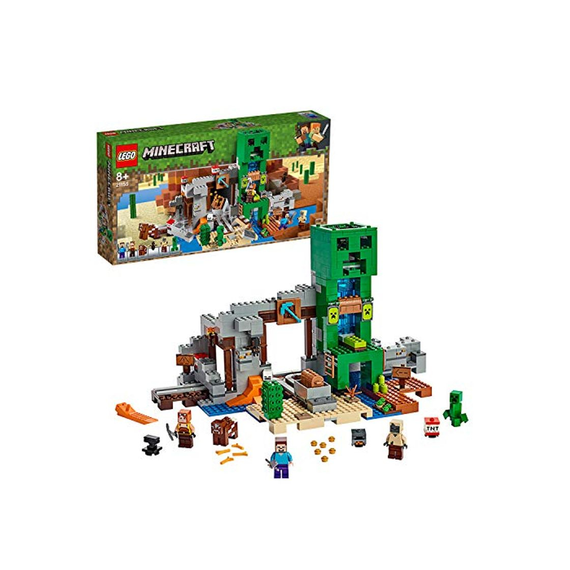 Products LEGO Minecraft - La Mina de Creeper, Juguete de construcción de Refugio