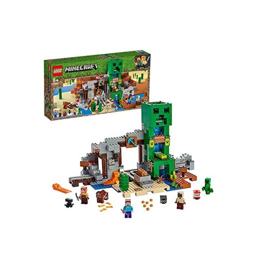 LEGO Minecraft - La Mina de Creeper, Juguete de construcción de Refugio