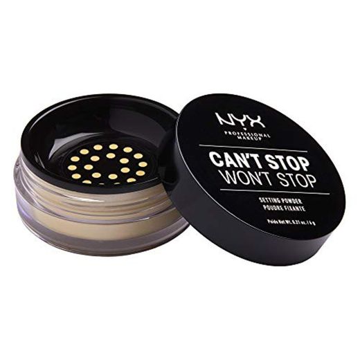 NYX Professional Makeup Polvos fijadores Can't Stop Won't Stop Setting Powder, Polvos