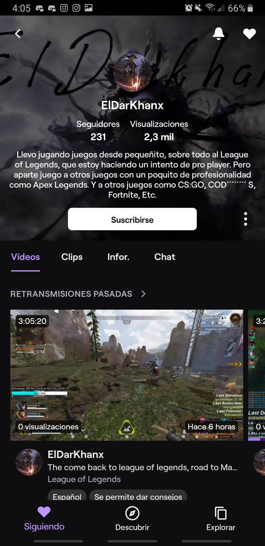 Social Twitch ElDarKhanx