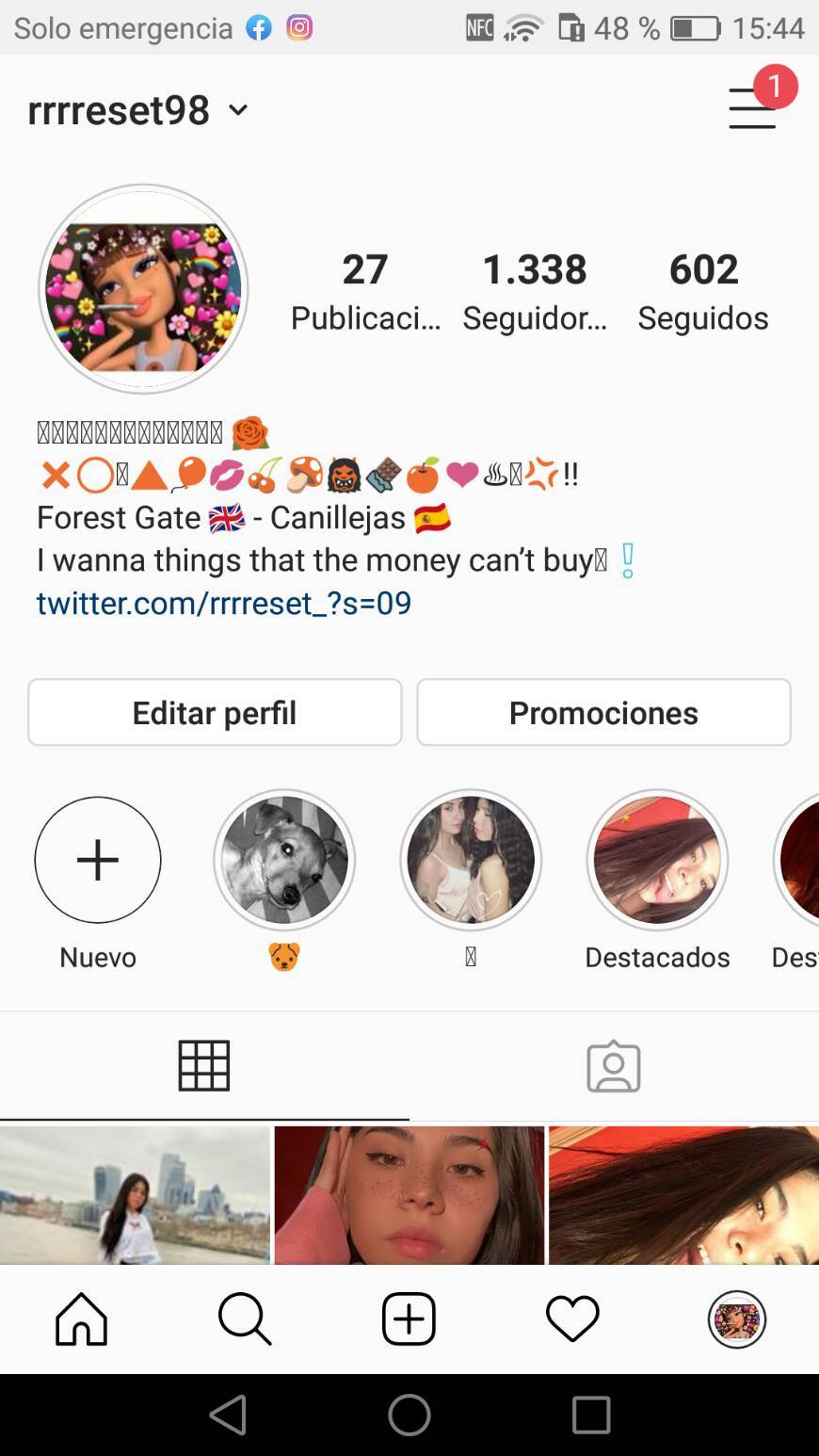 Cuenta personal