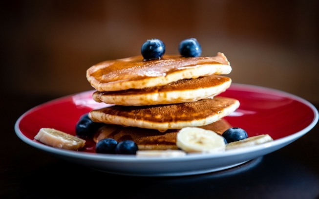 Panquecas de banana e aveia 🥞