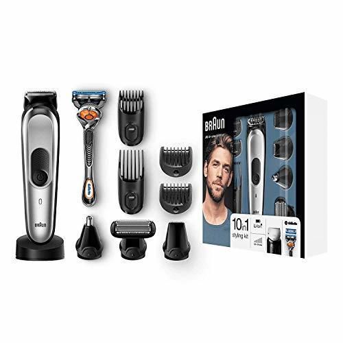 Braun MGK7020 10 En 1 - Recortadora Barba y Cortapelos Todo en