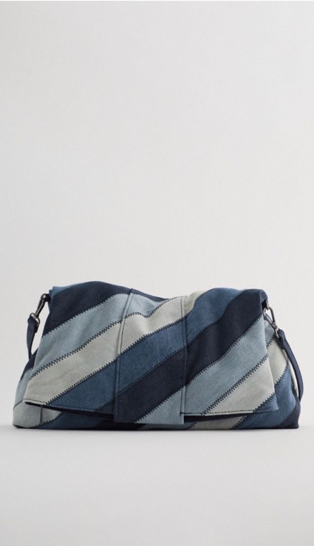 Moda BOLSO SOBRE DENIM PATCHWORK