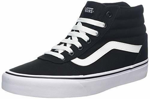 Vans Ward Hi Mujer, Zapatillas Altas, Negro