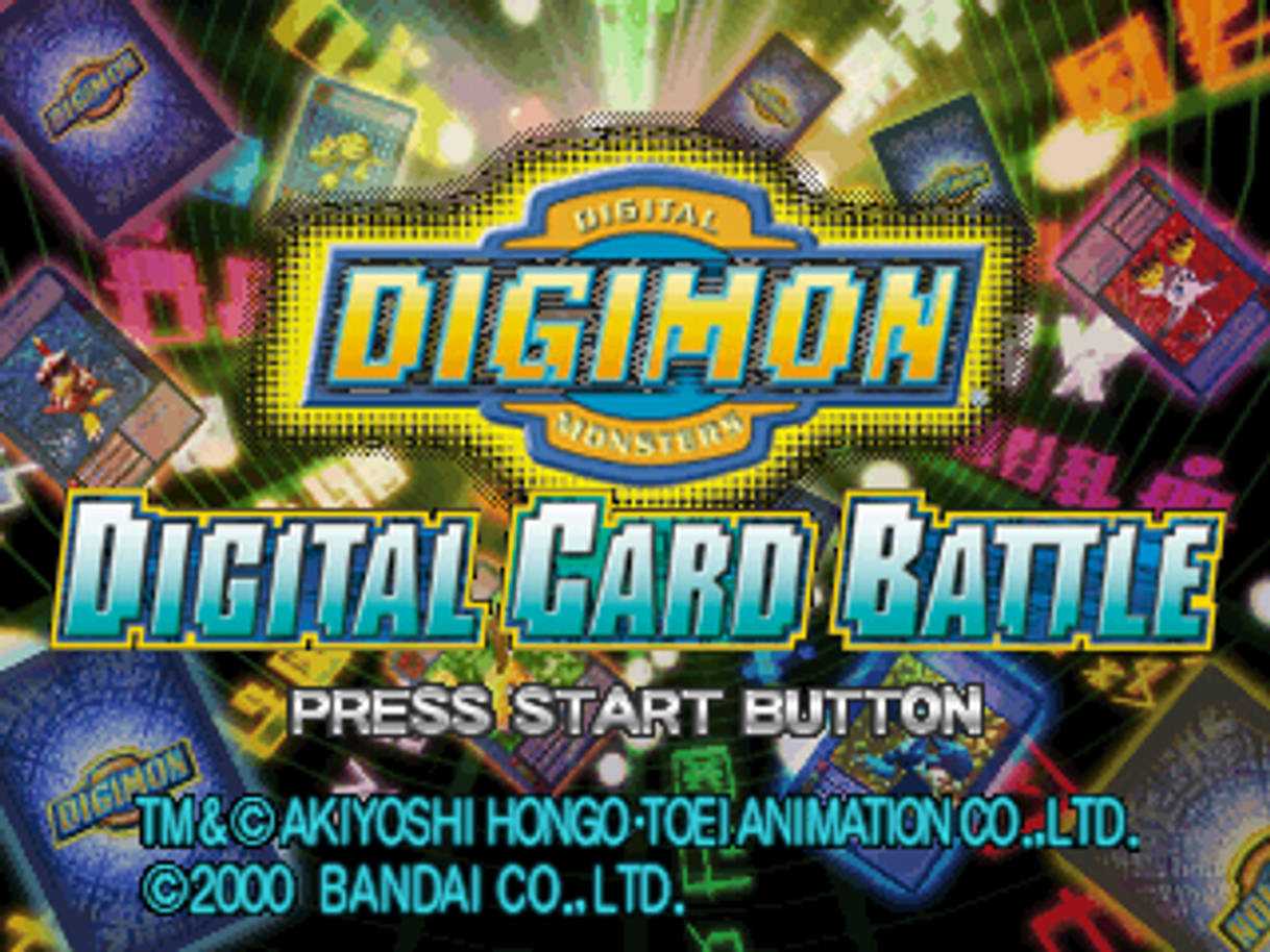 Videogames Digimon Digital Card Battle