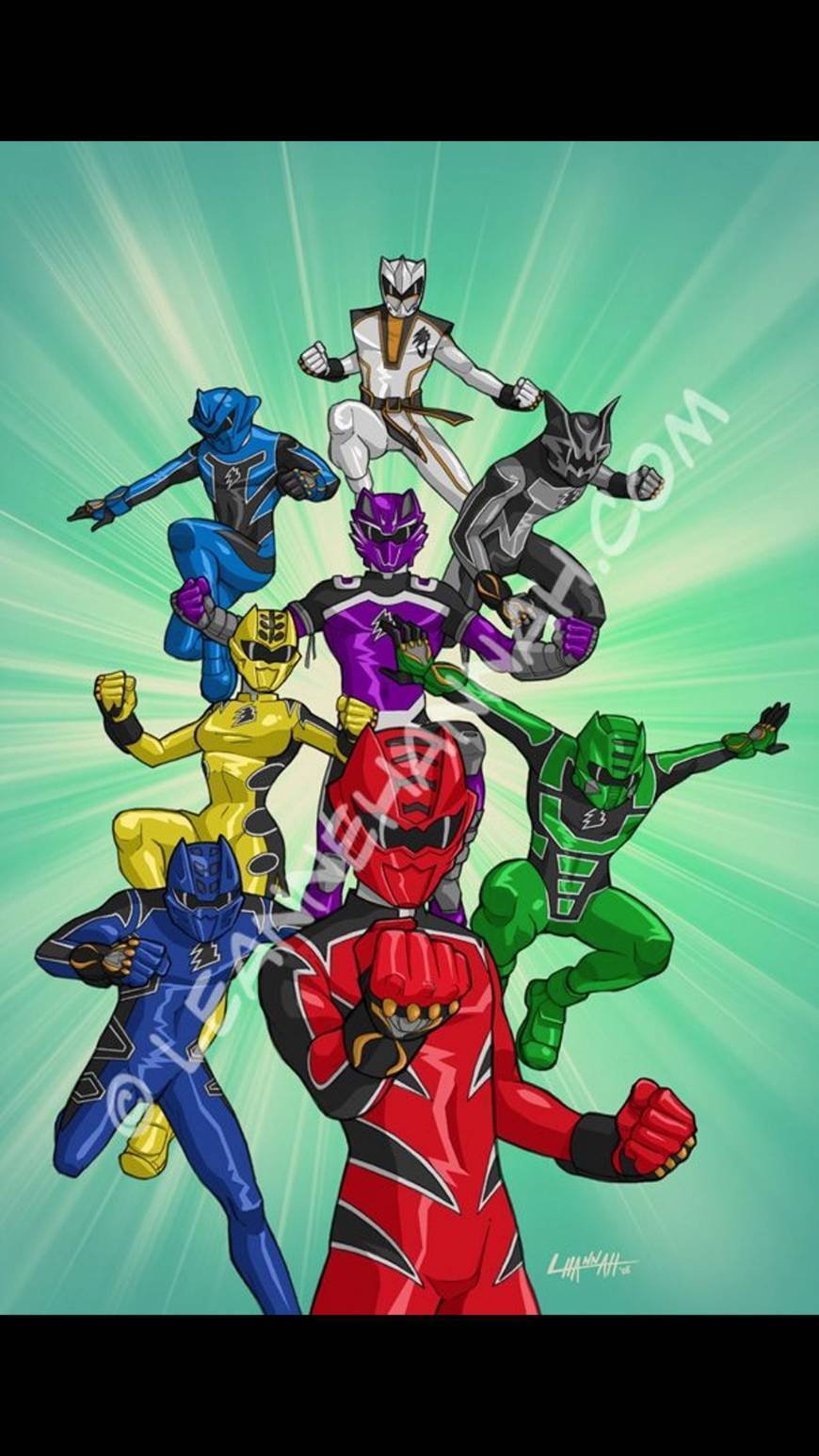 Serie Power Rangers Jungle Fury