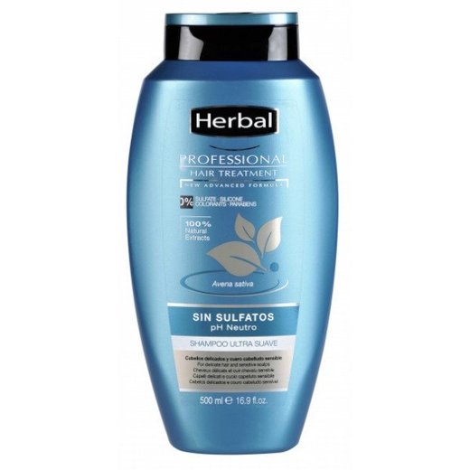 Herbal Professional Treatment Champú sin Sulfatos - 500 ml

