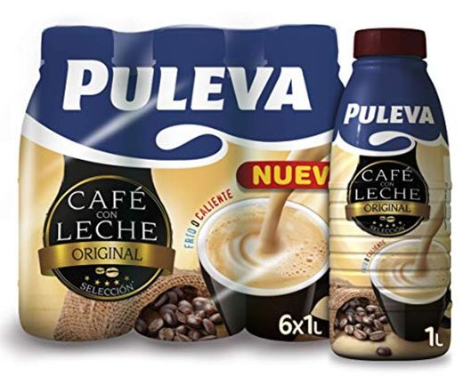 Puleva Café con Leche Clásico - Pack 6 x 1Lt