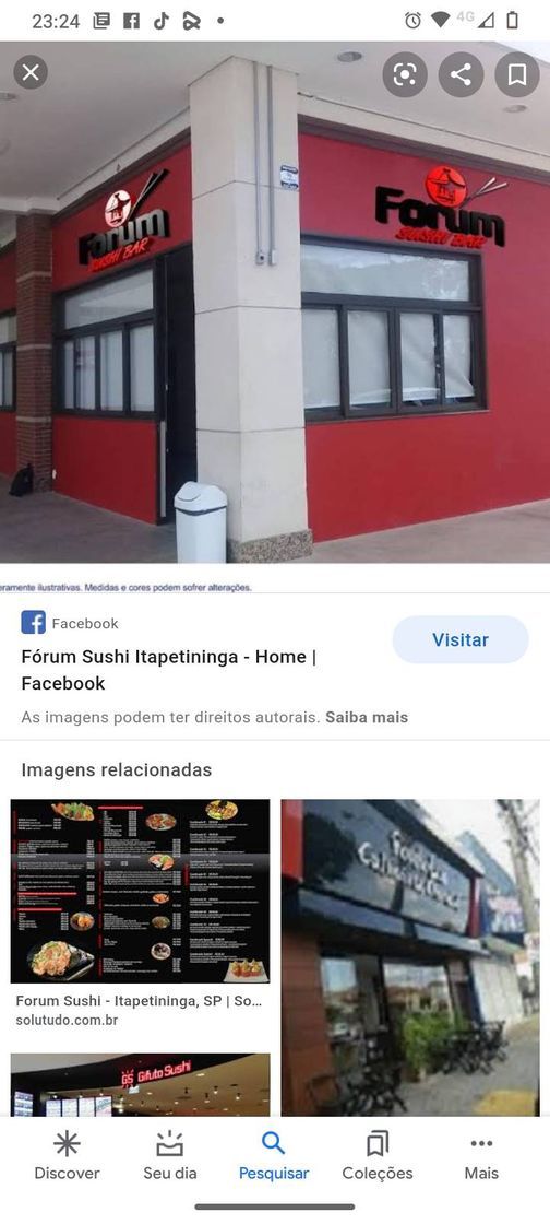 Restaurantes Fórum Sushi - Itapetininga